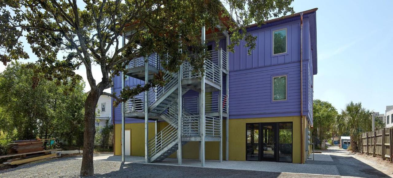 Folly Vacation Perfect Purple Palace Apt A Folly Beach Zewnętrze zdjęcie